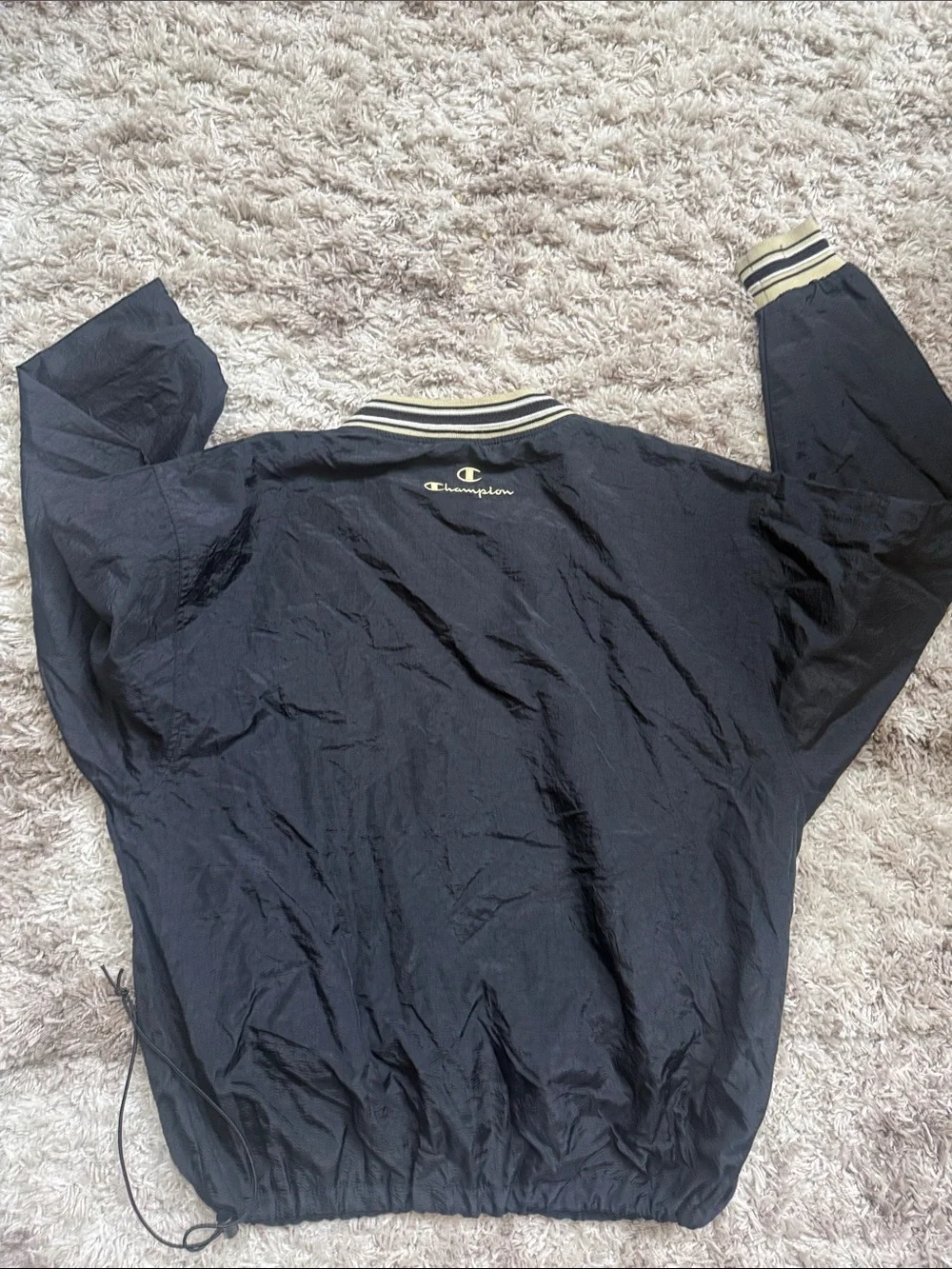 Vintage 90’s Champion West Point USMA Pullover Windbreaker Sweatshirt Sz Large